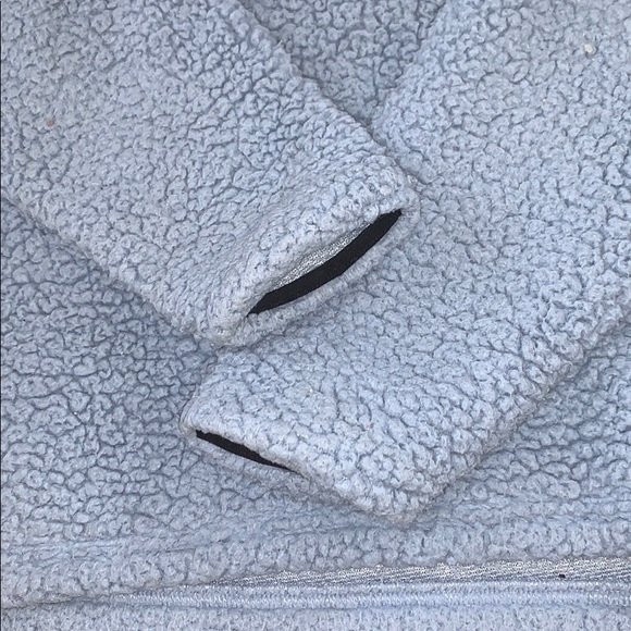 VS Pink blue Sherpa half zip - Picture 6 of 7